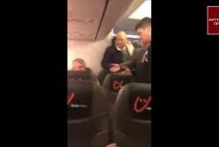 Выбитые зубы и маты: на борту самолета во Львове произошла массовая драка (видео)