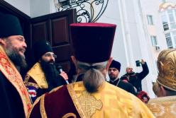 В Винницу прибыл новый глава епархии УПЦ МП и провел первую службу (видео)