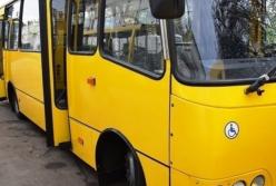 В Киеве посреди улицы подрались водители маршруток (видео)