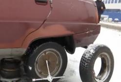 Сумасшедшие очереди на шиномонтаж: запись только на следующую неделю (видео)