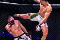 Бразильский боец UFC повторил трюк из матрицы (видео)