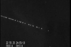 60 спутников Илона Маска пролетели на Украиной (видео)