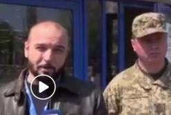 В супермаркете Кривого Рога искали уклониста, который прячется от службы в армии (видео)