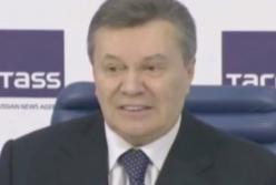 Янукович в Москве жаловался на бедность и перепутал Порошенко с Тимошенко (видео)