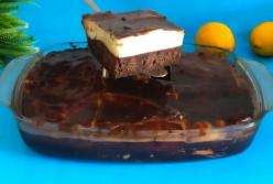 Шоколадный торт торт 3 в 1: сочный и вкусный (видео)