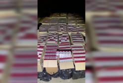 На границе с Румынией и Молдовой изъяли более 15 тысяч пачек сигарет (видео)