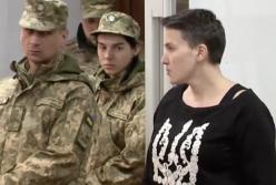 Впервые после объявления голодовки Надежда Савченко появилась перед камерами: "Мне в рот лезть ничем не позволю" (видео)