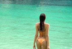 Скандальная мисс Украина устроила себе шикарный отдых (видео)