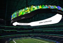 Компания Samsung создала самый крупный в мире экран для стадиона (видео)