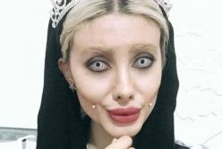 Арестовали "двойника Анджелины Джоли" в Иране (видео)