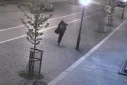 В центре Ужгорода мужчина лопатой крушил витрины и автомобили (видео)