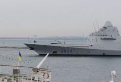 В Одессу прибыл новейший фрегат ВМС Франции (видео)