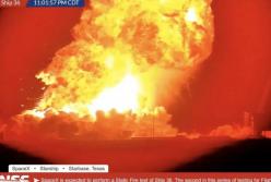 Космічна мегаракета Ілона Маска Starship від SpaceX знову вибухнула: відео моменту