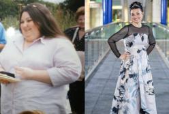 Женщина похудела на 110 кг из-за угрозы смерти (видео)