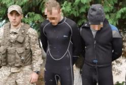 Водолазы-контрабандисты были задержаны на Закарпатье (видео)
