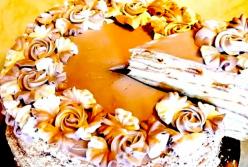 Хочется вкусненького? Необыкновенный торт без выпечки "Ваниль" (видео)