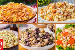 ​5 легких салатов для новогоднего стола (видео)​