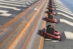 Керченский мост заржавел: появились свежие фото (видео)