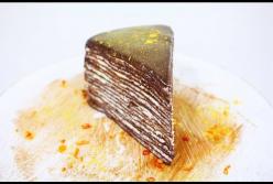 Очень шоколадный торт без выпечки (видео)