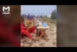 Шаманы вызывали дождь на пожары Сибири (видео)