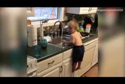 Какая техника! Есть живот? Вот инструкция по применению (видео)