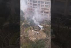 Как в Китае дезинфицируют улицы, чтобы не допустить распространения коронавируса (видео)