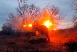 Украинские военные уничтожили огневые точки террористов на Донбассе (видео)