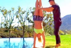 Бритни Спирс покорила сеть акробатическими трюками (видео)