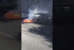Режиссер Карточного домика едва не сгорел в Tesla (видео)