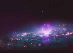 Поразительные рентгеновские суперпузыри далекой галактики   