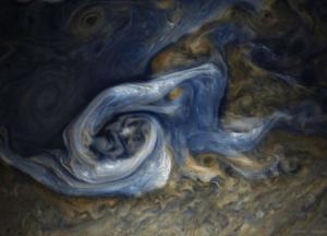 Юнона» увидела атмосферные гравитационные волны в атмосфере Юпитера. Завораживающее видео 