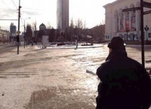 Как бьют шахтеров в Донецке