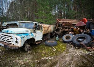 Что стало с техникой ликвидаторов в Чернобыле (фото)