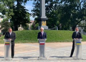 Главы МИД Украины, Польши и Литвы сообщил о создании «Люблинского треугольника»