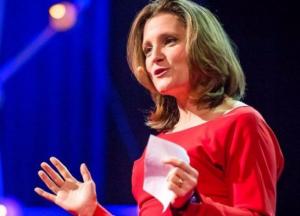 Почему не нужно радоваться тому, что украинка возглавила МИД Канады