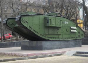 Первое боевое применение танков на территории Украины