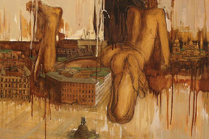 «Киев из поднебесья» в столичной галерее «Митець»