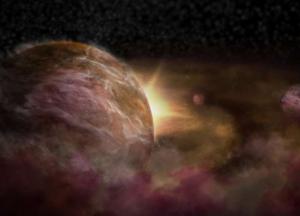 Планетная тройня у новорожденной звезды