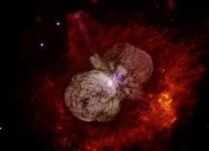 Космические лучи от суперзвезды