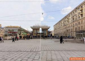 Снос торговых павильонов