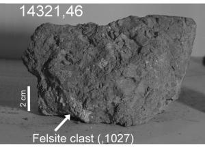 В лунном грунте, доставленном экспедицией «Аполлон-14», найдены частички земных минералов