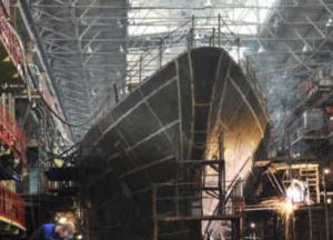 В России идет на дно крупнейший судостроительный завод