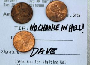 Сколько давать чаевых?