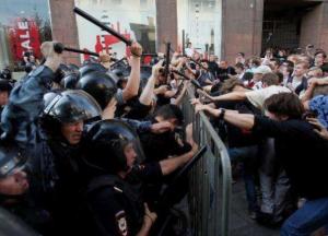 Разгон демонстрации: российское бщество делает вид, что ничего не произошло