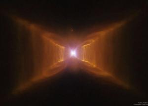 Мельчайшие детали туманности Красный Прямоугольник – от телескопа Хаббл