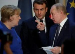 Плохой знак: о чем Путин будет говорить с Макроном и Меркель без Зеленского