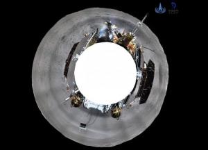 Первая панорама обратной стороны Луны и видео посадки Чанъэ-4