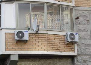 В Украине хотят штрафовать за неправильно установленные кондиционеры на домах
