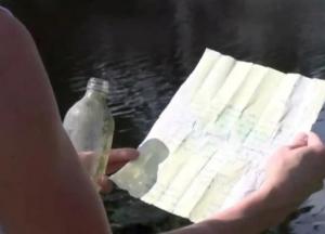 Послание в бутылке вернулось к адресату спустя 35 лет