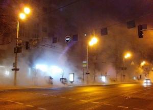 "Какой-то челлендж": в Киеве очередной раз прорвало теплосеть